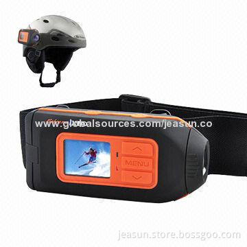 Full HD Extreme Helmet Sports Action Camera with RF Remote Controller, 3.7V/1,300mAh Li-ion Battery